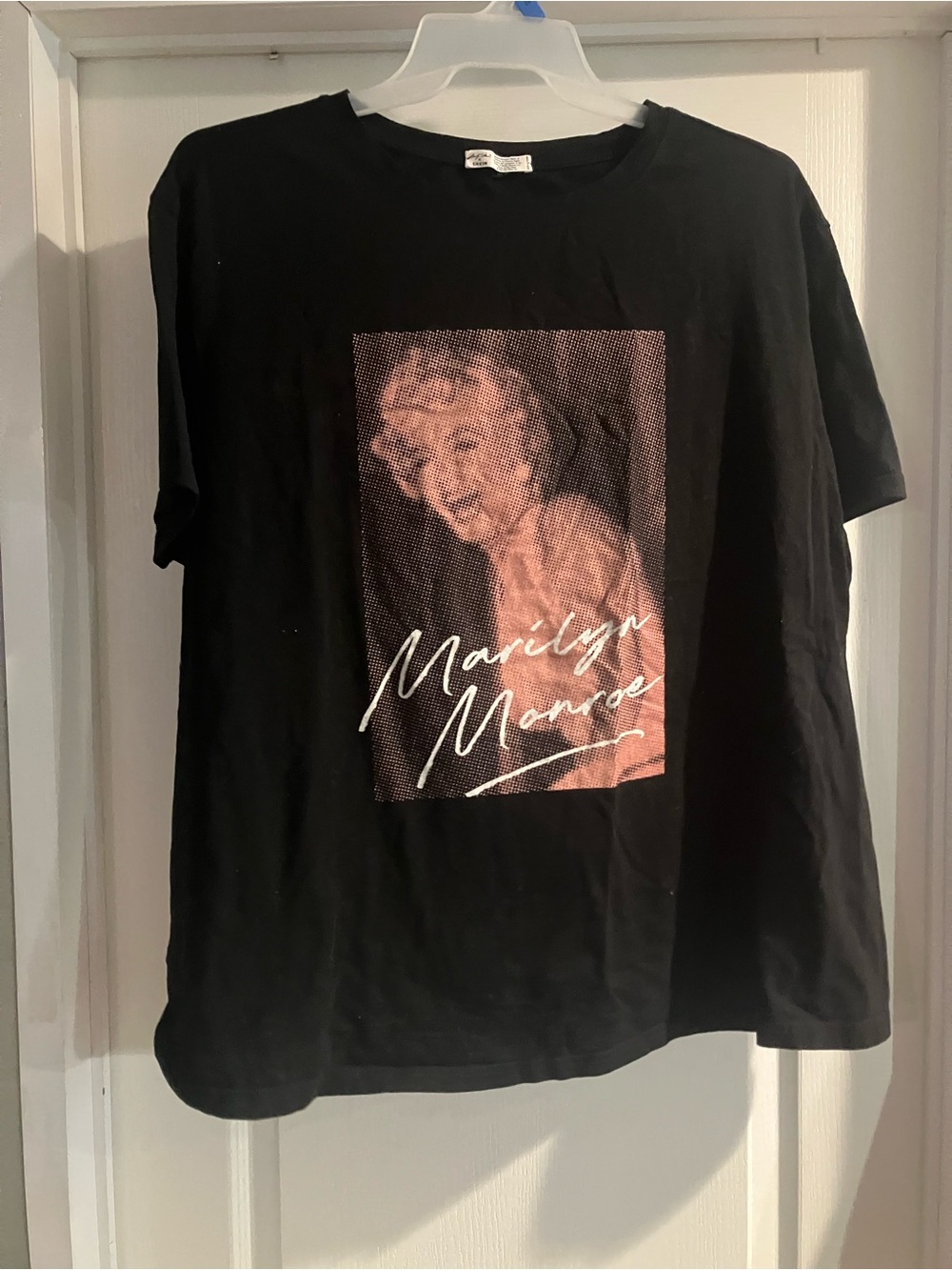 Marilyn Monroe Black Graphic Tee